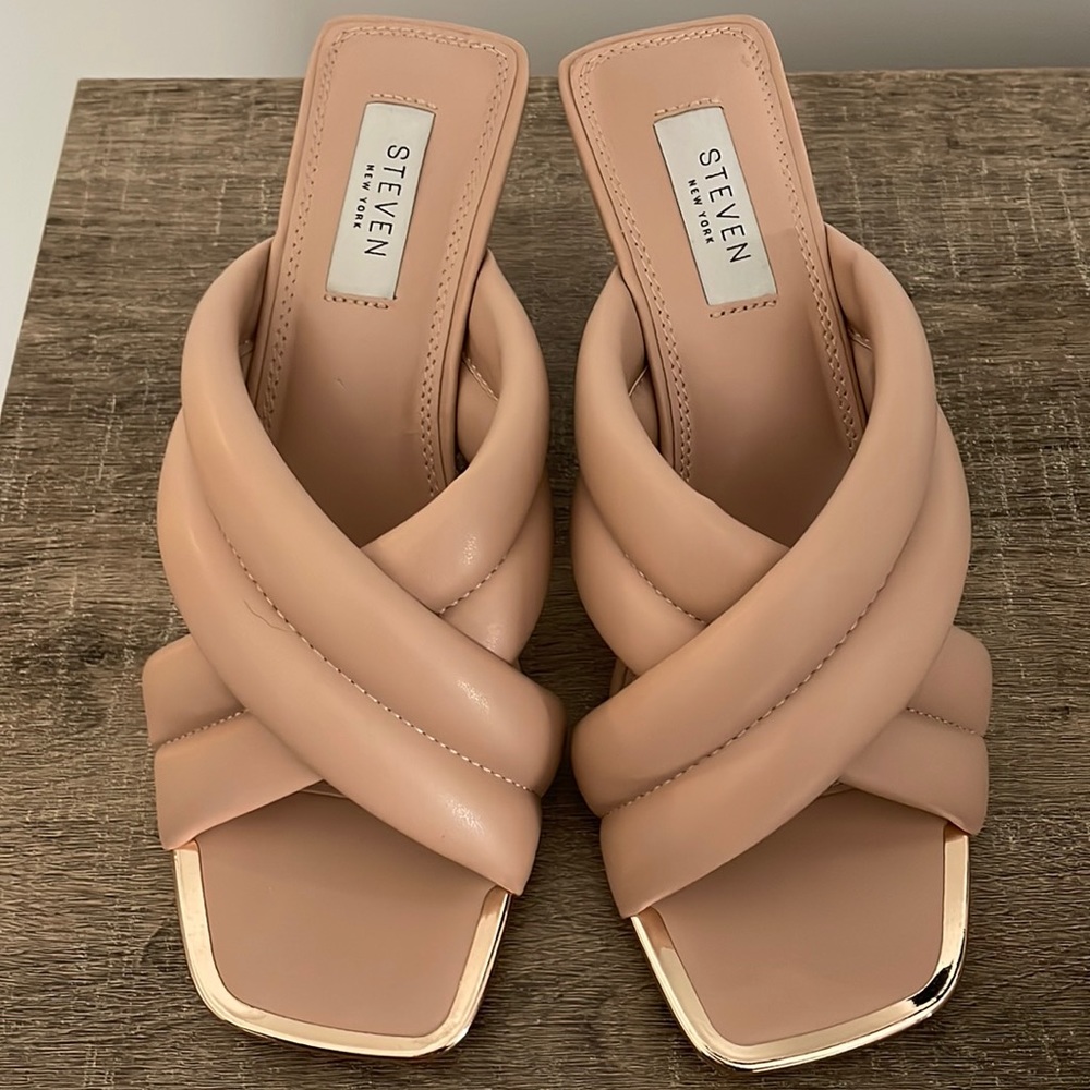 Steven by Steve Madden slide sandal mule heels